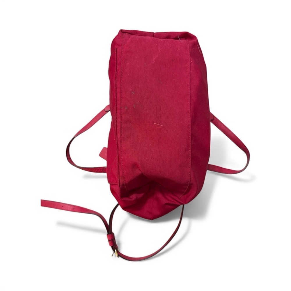 Cherry Red- Coach Lennox PebbleLeather Tote - Picture 9 of 17